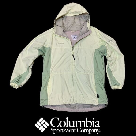 Columbia Packable 2Tone mint Green Women’s LightweightWindbreaker Si… - Picture 3 of 15